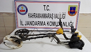 DEDEKTÖRLE KAÇAK KAZIYA JANDARMA OPERASYONU 