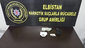 ELBİSTAN’DA UYUŞTURUCU OPERASYONU: 1 TUTUKLAMA 