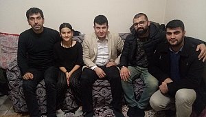 GÖNÜL KARDEŞLİĞİ BAYRAK AİLESİNE MİSAFİR OLDU