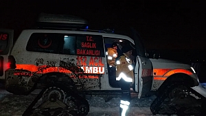 HASTA ÇOCUĞUN İMDADINA PALETLİ AMBULANS YETİŞTİ 