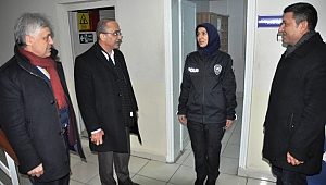 İL EMNİYET MÜDÜRÜ DOĞAN İNCİ POLİSLERİN YENİ YILINI KUTLADI 
