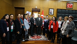 İZMİR KÜLTÜR KÖPRÜSÜ PLATFORMU HEYETİNDEN ZİYARET