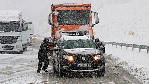 KAHRAMANMARAŞ’TA KAR ESARETİ 