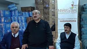 MARAŞFED DELEGELERİ İLE BULUŞTU