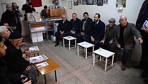 AHMET ÖZDEMİR’DEN ESNAFA ZİYARET