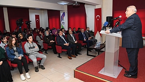 ​​​​​​​BAŞKAN MAHÇİÇEK ÖĞRENCİLERE BAŞARILARINI ANLATTI