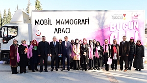 BÜYÜKŞEHİR’DEN SAĞLIK MÜDÜRLÜĞÜNE KANSER TARAMA ARACI 