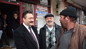 GÜRBÜZ’DEN ESNAF VE ELAZIĞLILAR DERNEĞİ ZİYARETİ