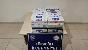 KAHRAMANMARAŞ'TA KAÇAK SİGARA OPERASYONU