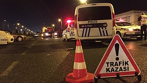 KAHRAMANMARAŞ'TA ZİNCİRLEME KAZA: 4 YARALI 