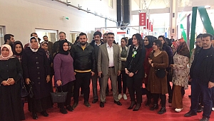KAHRAMANMARAŞLI ÇİFTÇİLER ŞANLIURFA TARIM FUARINI GEZDİLER.