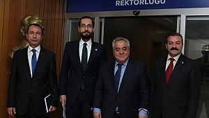 MİLLETVEKİLİ SEZAL, REKTÖR SAMİ ÖZGÜL'Ü ZİYARET ETTİ