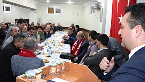 TATLIDER BAKAN İLE BAŞKANLARI AĞIRLADI