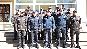 AFŞİN'DE 10 GECE BEKÇİSİ GÖREVE BAŞLADI 