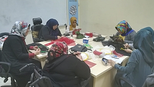 BÜYÜKŞEHİR’DEN BEDENSEL ENGELLİ BAYANLARA TEL KIRMA KURSU