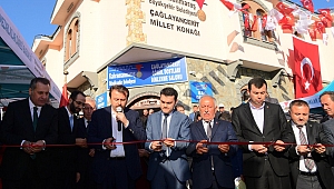ÇAĞLAYANCERİT MİLLET KONAĞI HİZMETE AÇILDI