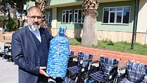 ÇOCUKLARIN TOPLADIĞI MAVİ KAPAKLAR ENGELLİLERE UMUT OLDU 