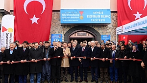 EKİNÖZÜ ABDURRAHİM KARAKOÇ SOSYAL TESİSİ HİZMETE AÇILDI