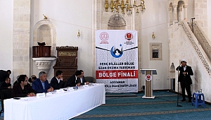 GENÇ BİLALLER BÖLGE EZAN OKUMA YARIŞMASI DÜZENLENDİ 