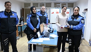 KADIN POLİSLERE MESLEKTAŞLARINDAN SÜRPRİZ 