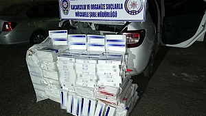 KAHRAMANMARAŞ’TA KAÇAK SİGARA OPERASYONU 