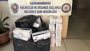 KAHRAMANMARAŞ’TA KAÇAKÇILIK OPERASYONU 