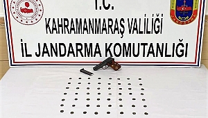 KAHRAMANMARAŞ’TA ROMA SİKKELERİ ELE GEÇİRİLDİ 