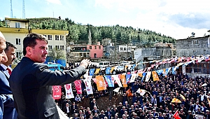 YEŞİLYÖRE VE ORÇAN BAŞKAN OKUMUŞ’U BAĞRINA BASTI