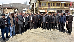 BAŞKAN AYDIN İLK ZİYARETİNİ BÜYÜKKIZILCIK MAHALLESİNE YAPTI