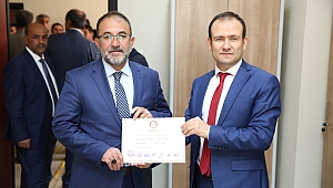 BELEDİYE BAŞKANI GÜVEN, MAZBATASINI ALDI