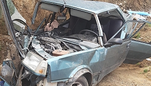 BU OTOMOBİLDEN YARALI KURTULDULAR 