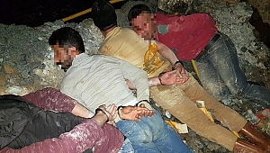 KAÇAK KAZI YAPAN 8 KİŞİ YAKALANDI