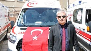 KAHRAMANMARAŞ'A TAM DONANIMLI 7 AMBULANS 