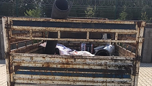 KAHRAMANMARAŞ’TA HURDA HIRSIZLIĞI: 2 GÖZALTI 