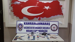KAHRAMANMARAŞ'TA TEFECİ OPERASYONU: 2 GÖZALTI 