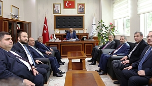 KMTSO’DAN BELEDİYE BAŞKANLARINA ‘HAYIRLI OLSUN’ ZİYARETİ