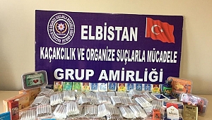 POLİSTEN NARGİLE TÜTÜNÜ VE CİNSEL UYARICI HAP OPERASYONU