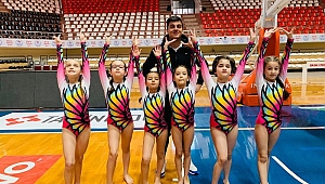 SANKO OKULLARI JİMNASTİK TAKIMI İL ÜÇÜNCÜSÜ