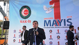 BEYAZGÜL, 1 MAYIS’I KUTLADI 