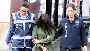 CEZAEVİNDEN KAÇAN HAMİLE KADIN HIRSIZLIKTAN YAKALANDI 