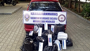 KAHRAMANMARAŞ’TA KAÇAK SİGARA OPERASYONU: 3 GÖZALTI 