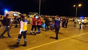 KAHRAMANMARAŞ’TA TRAFİK KAZASI: 1 AĞIR 5 YARALI 