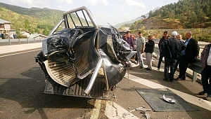 KAHRAMANMARAŞ'TA TRAFİK KAZASI: 1 YARALI 