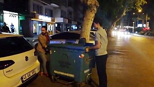 KONTEYNIR KAZASINI GAZETECİLER ÖNLEDİ 