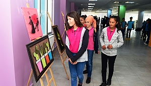 MİNİK ÖĞRENCİLERDEN ANLAMLI SERGİ