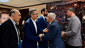 BAŞKAN GÜNGÖR AK PARTİ’DE BAYRAMLAŞTI