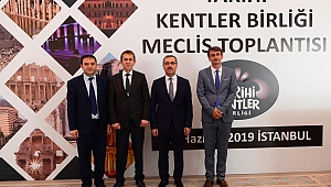 BAŞKAN GÜNGÖR TARİHİ KENTLER BİRLİĞİ BAŞKANI SEÇİLDİ