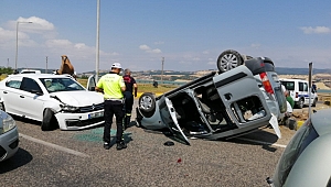 KAHRAMANMARAŞ’TA TRAFİK KAZASI: 5 YARALI 