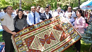 KURSİYERLERİN ESERLERİ GÖRÜCÜYE ÇIKTI 