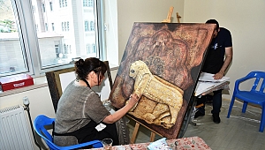 TÜRKOĞLU BELEDİYESİ 4.ULUSAL SANAT ÇALIŞTAYI BAŞLADI